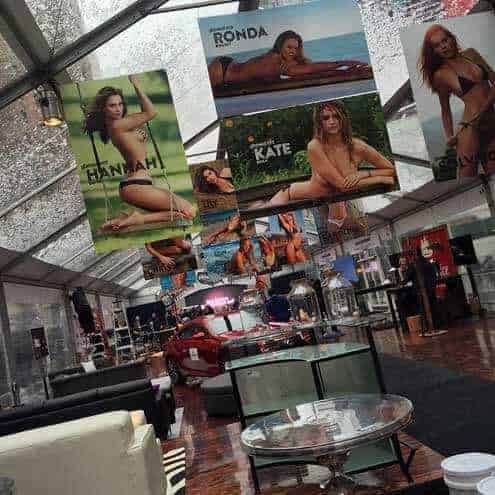 Billboards of Ronda UFC fighter