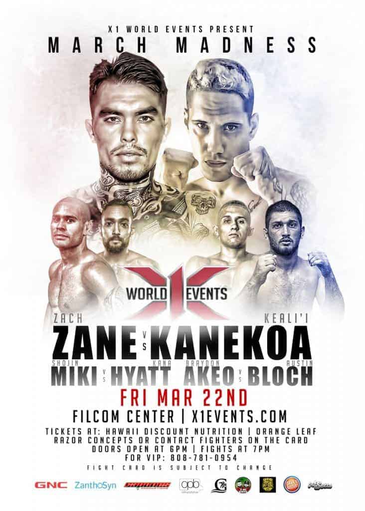 x1 52 mma poster