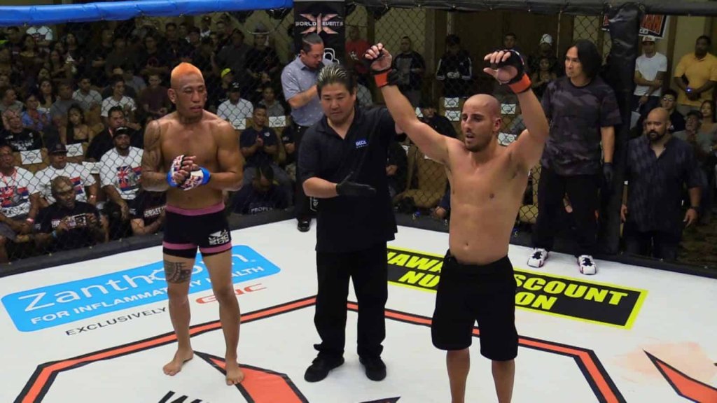 Joshua Garcia defeated Scott Higashi via decision