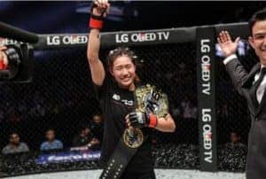 Angela Lee onstage