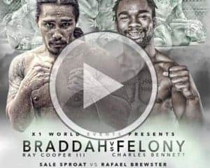 Hawaii MMA X1 World Event Charles Bennett Ray Cooper Sale Sproat