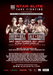 Hawaii MMA Star Elite Cage Fighting SEC X1