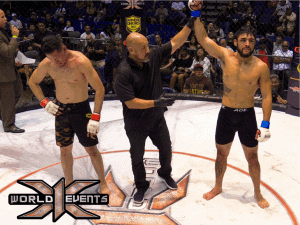 Jace Kaopua vs Analu Mattos Winner TKO 3rd round 155lb ST