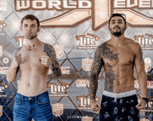 X1-52 Weigh-in Ben Wilhelm vs Daniel Terry