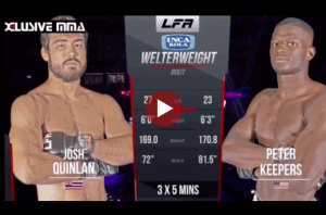 Josh Quinlan vs Peter Keepers Fight Highlights