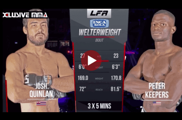 Josh Quinlan vs Peter Keepers Fight Highlights