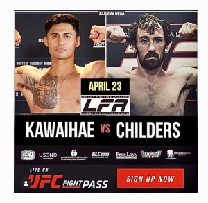 Canaan Kawaihae returns and will be facing Jake Childers
