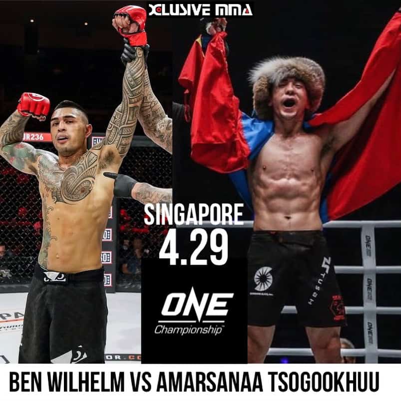 Ben Wilhelm vs Tsogookhuu Amarsanaa