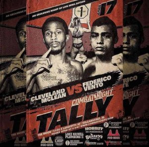 Federico Vento vs Cleveland Mclean at Combat Night Tally