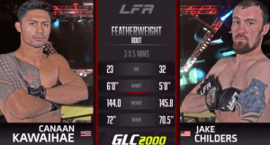 Jake Childers vs. Canaan Kawaihae Fight Highlights