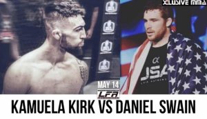 Kamuela Kirk vs Daniel Swain headlines at LFA 107 in