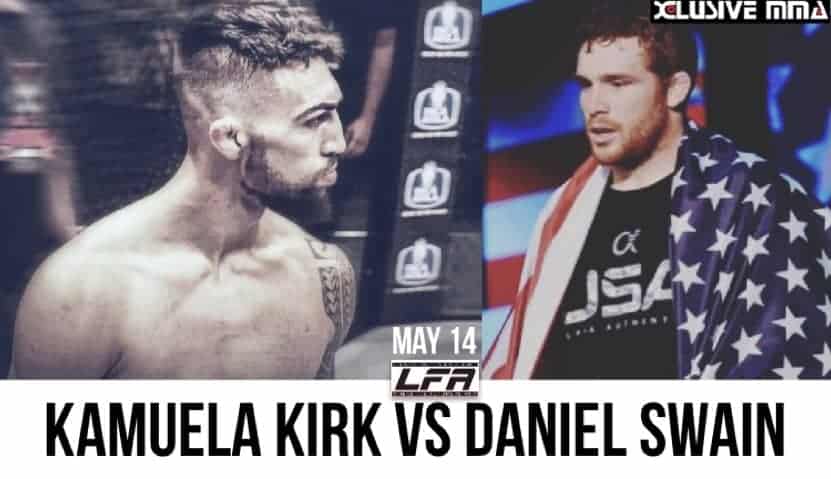Kamuela Kirk vs Daniel Swain headlines at LFA 107 in