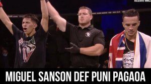 Miguel Sanson vs Aupuni Pagaoa