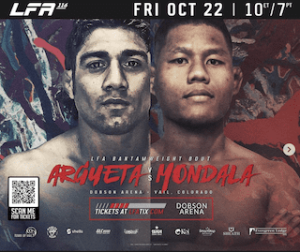 Rodney Mondala vs Dan Argueta LFA 116