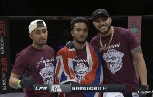 Puni Pagaoa with UFC Fighter Brad Tavares