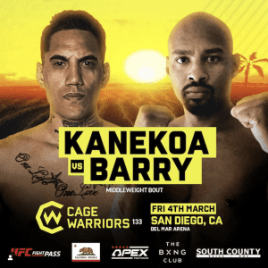 Ke’ali’i Kanekoa vs. Justin Barry