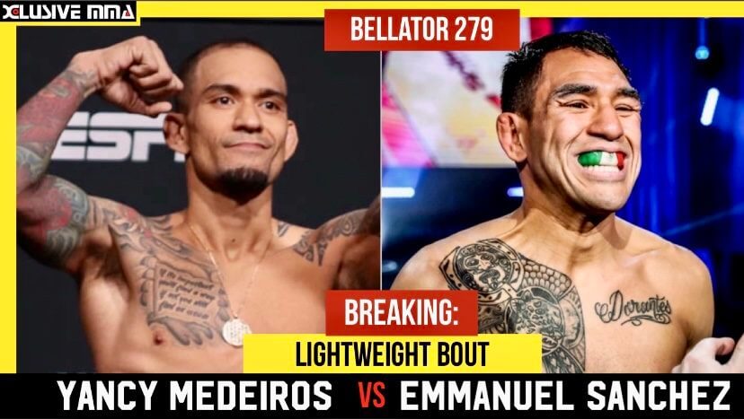 Yancy Medeiros vs Emmanuel Sanchez