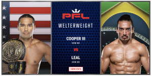 ray cooper iii vs Carlos Leal