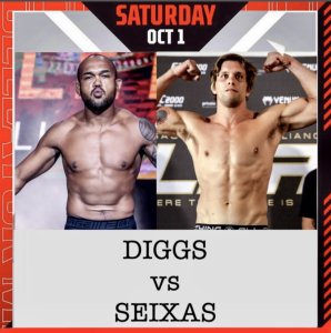 Bellator 286 Keoni Diggs vs. Ricardo Seixas