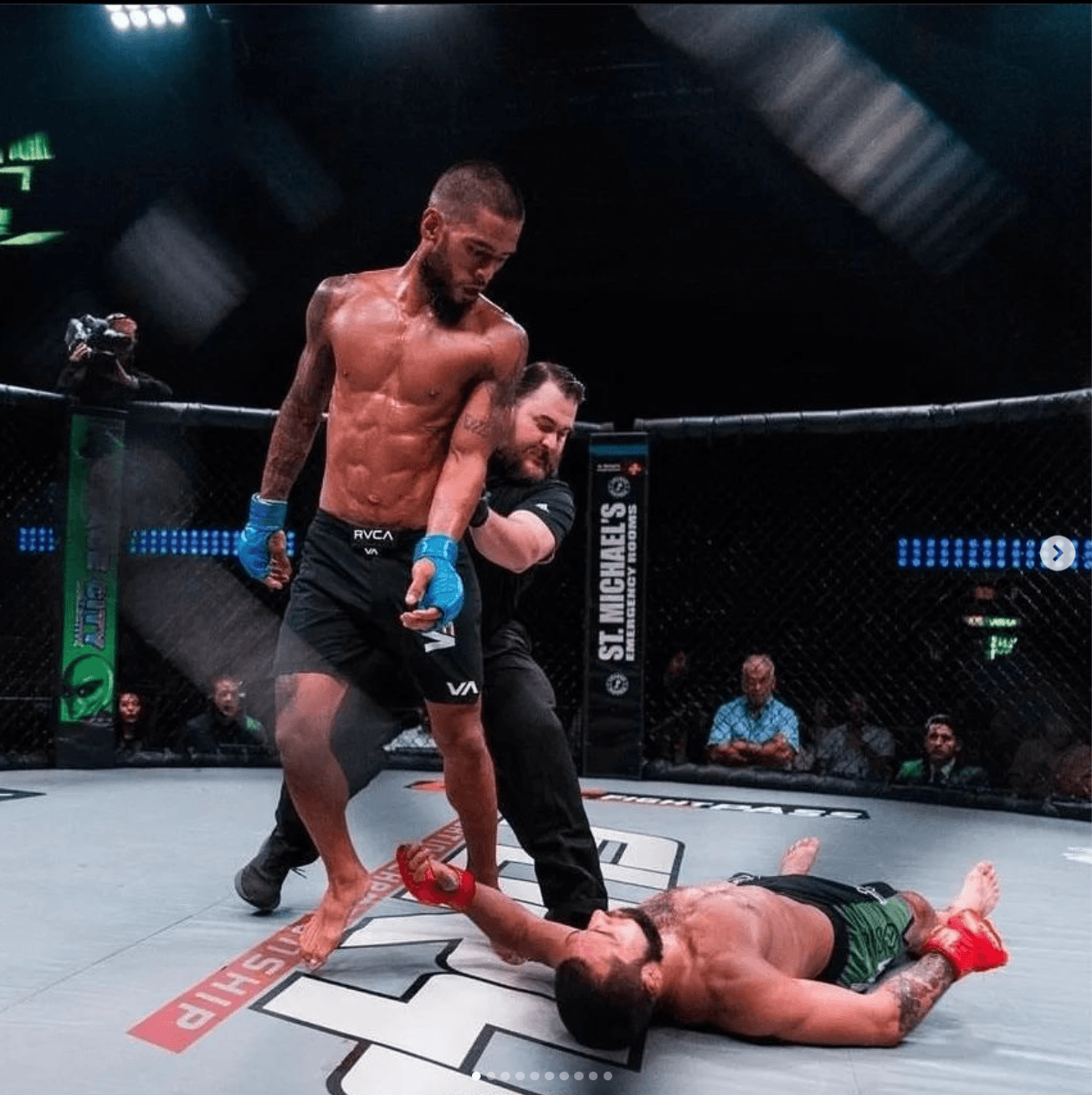 Fury FC 69: Kale Moniz viral uppercut knockout in Texas