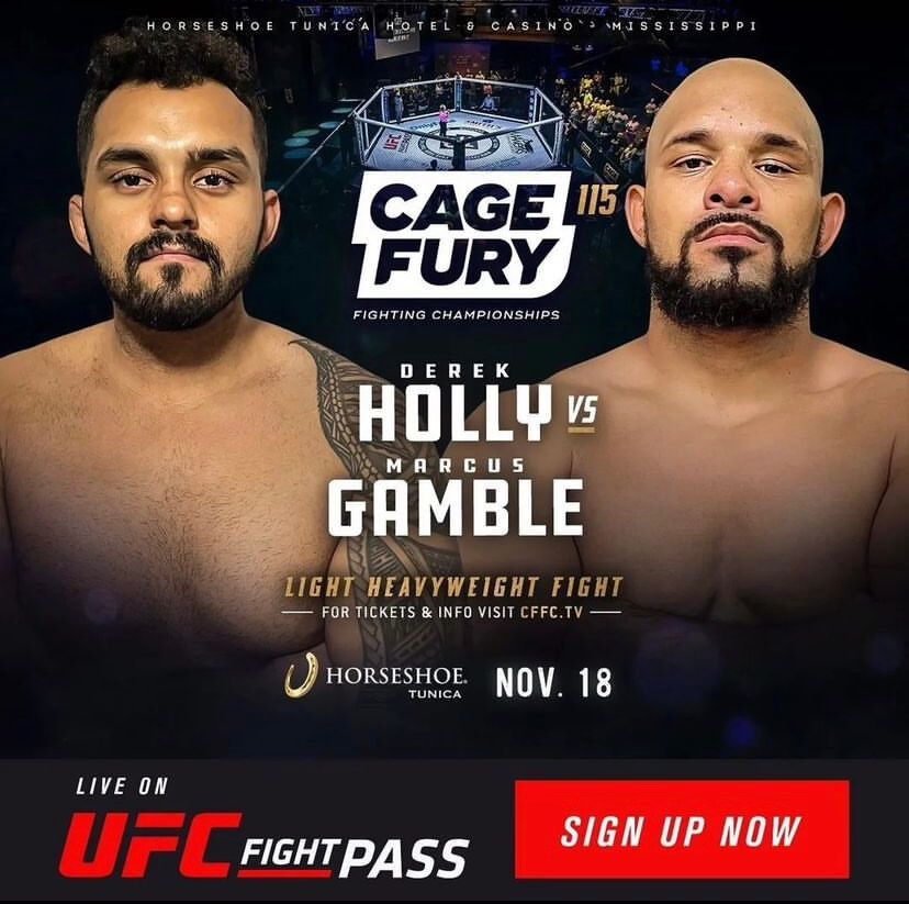 Cage Fury 115: Marcus Gamble vs. Derek Holly