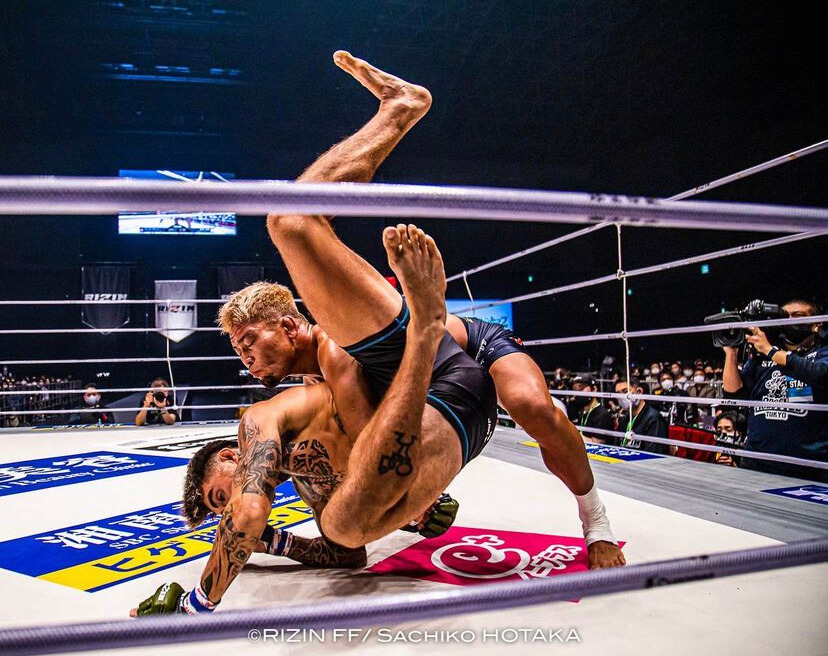 Rizin 39: Koji Takeda submitted Zach Zane in the first round