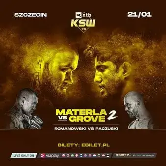 KSW 78: Kendall Grove vs. Michal Materla