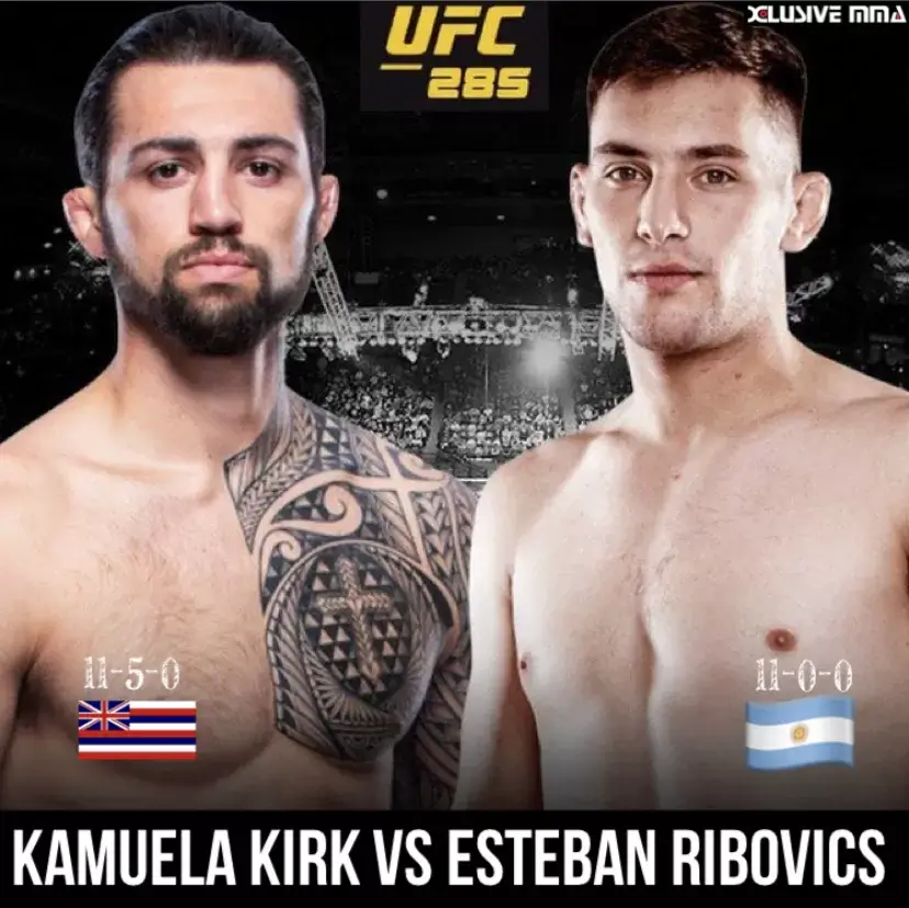 UFC 285: Kamuela Kirk vs. Esteban Ribovics – CANCELLED BOUT