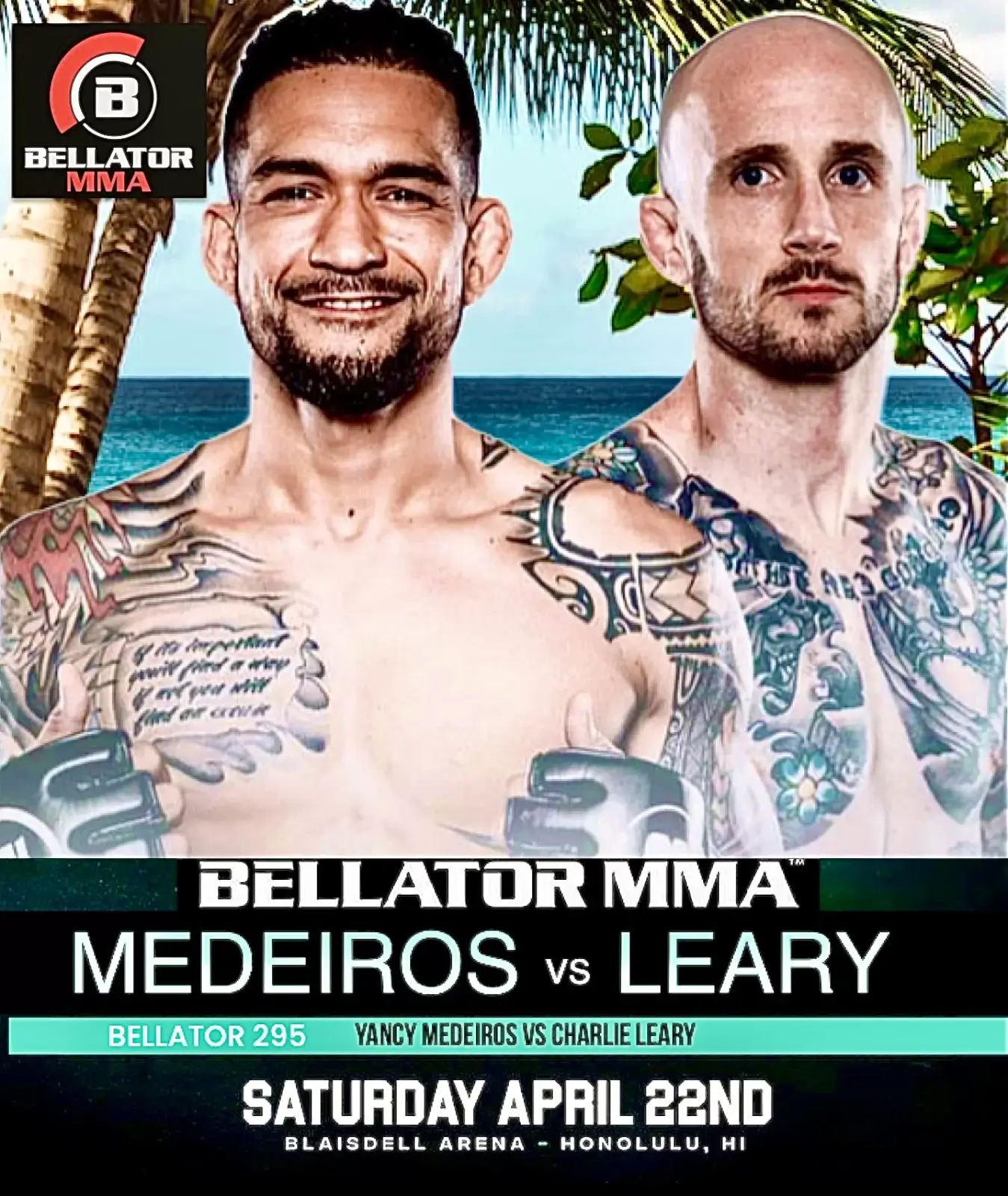 Bellator 295: Yancy Medeiros vs. Charlie Leary 