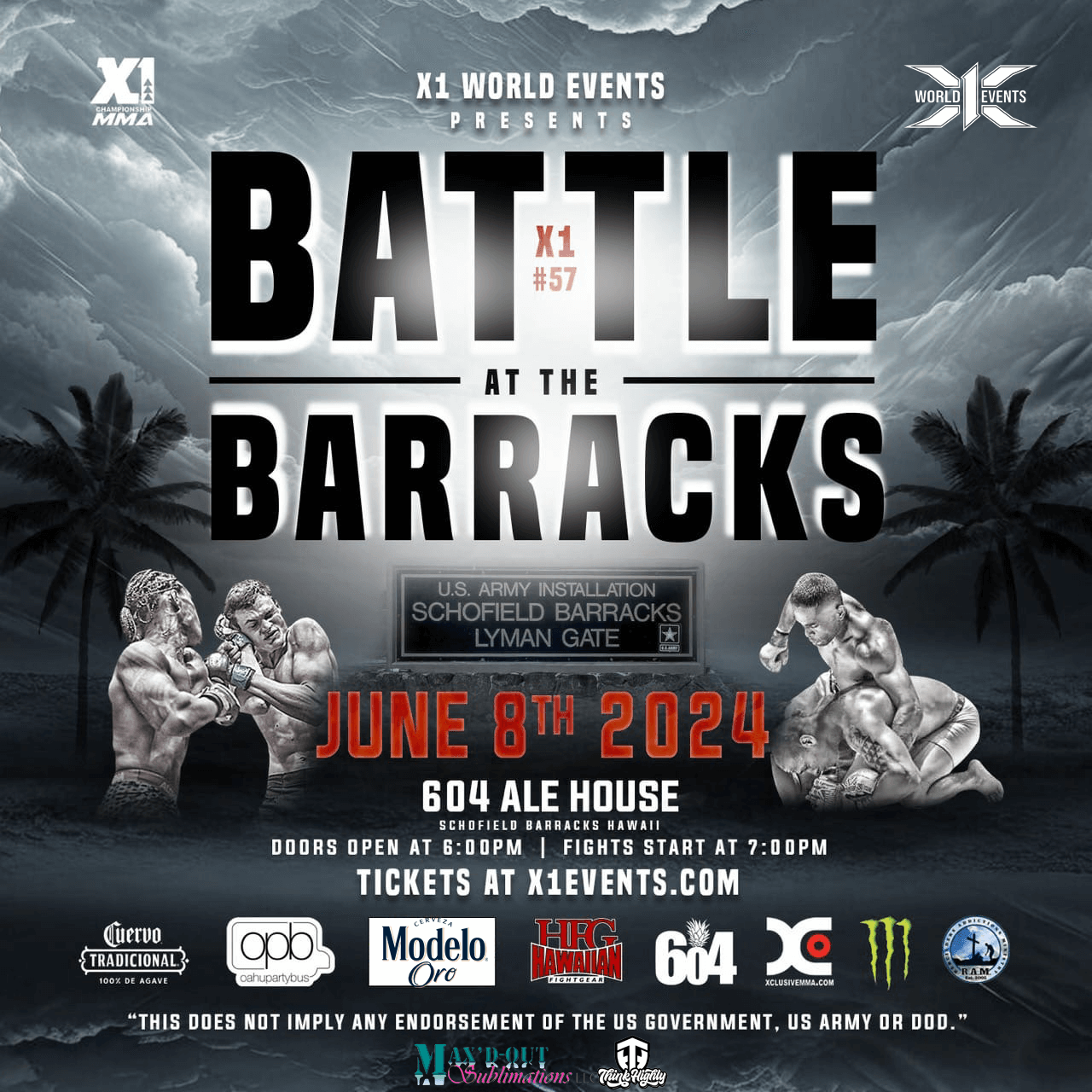 X1#57 : Battle at the Barracks : June 8th 2024