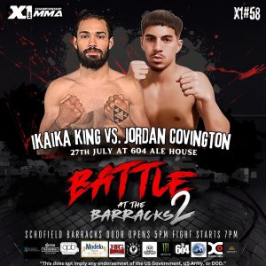 Ikaika King vs. Jordan Covington
