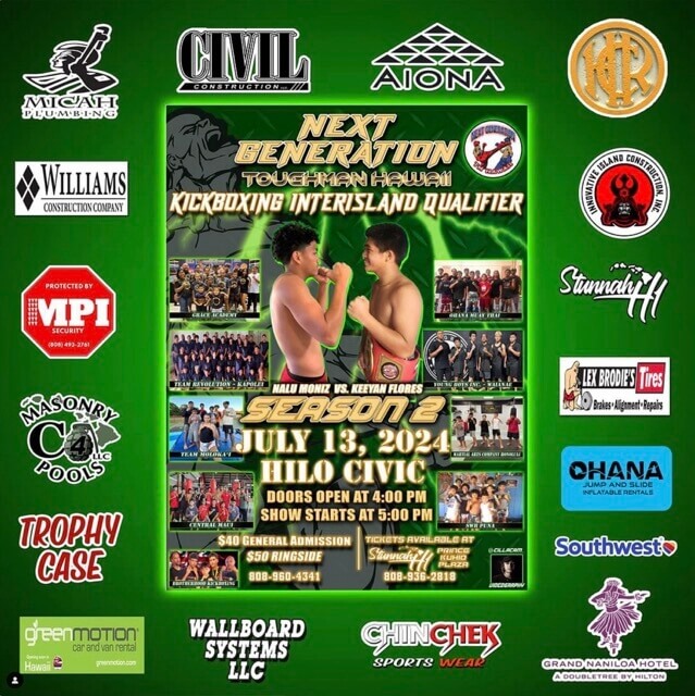Toughman Hawaii presents: Next Generation Season  2