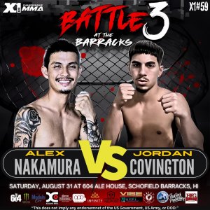 X159 Alex Nakamura vs. Jordan Covington