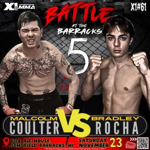 x1#61 Malcolm Coulter vs Bradley Rocha