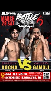 Bradley Rocha vs. Vaughn Gamble