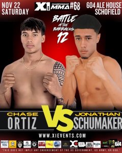 Chase Ortiz vs. Jonathan Schumaker
